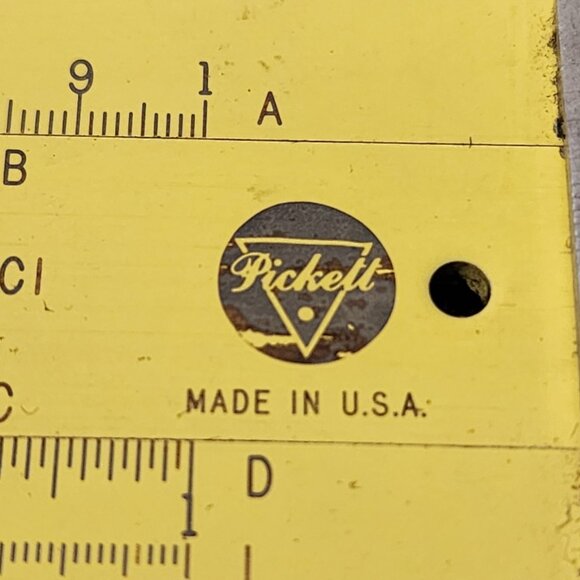 Vintage Pickett Simplex Math Slide Rule N901-ES with Slipcase - Picture 5 of 7